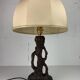 Brutalist organic mushroom table lamp, Dutch 1960s