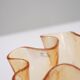 Vase mid century de Pertii Kalioninen, Muurla rose orangé, Finlande