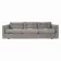 Sofa BERGEN grey, Scandinavian design