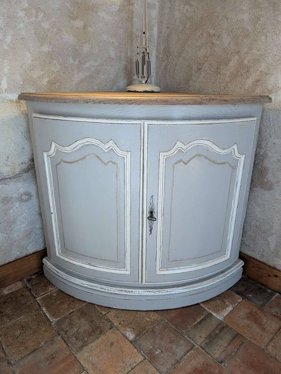 Antique corner cabinet