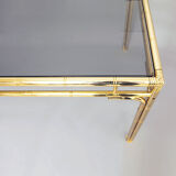 Bamboo brass dining table