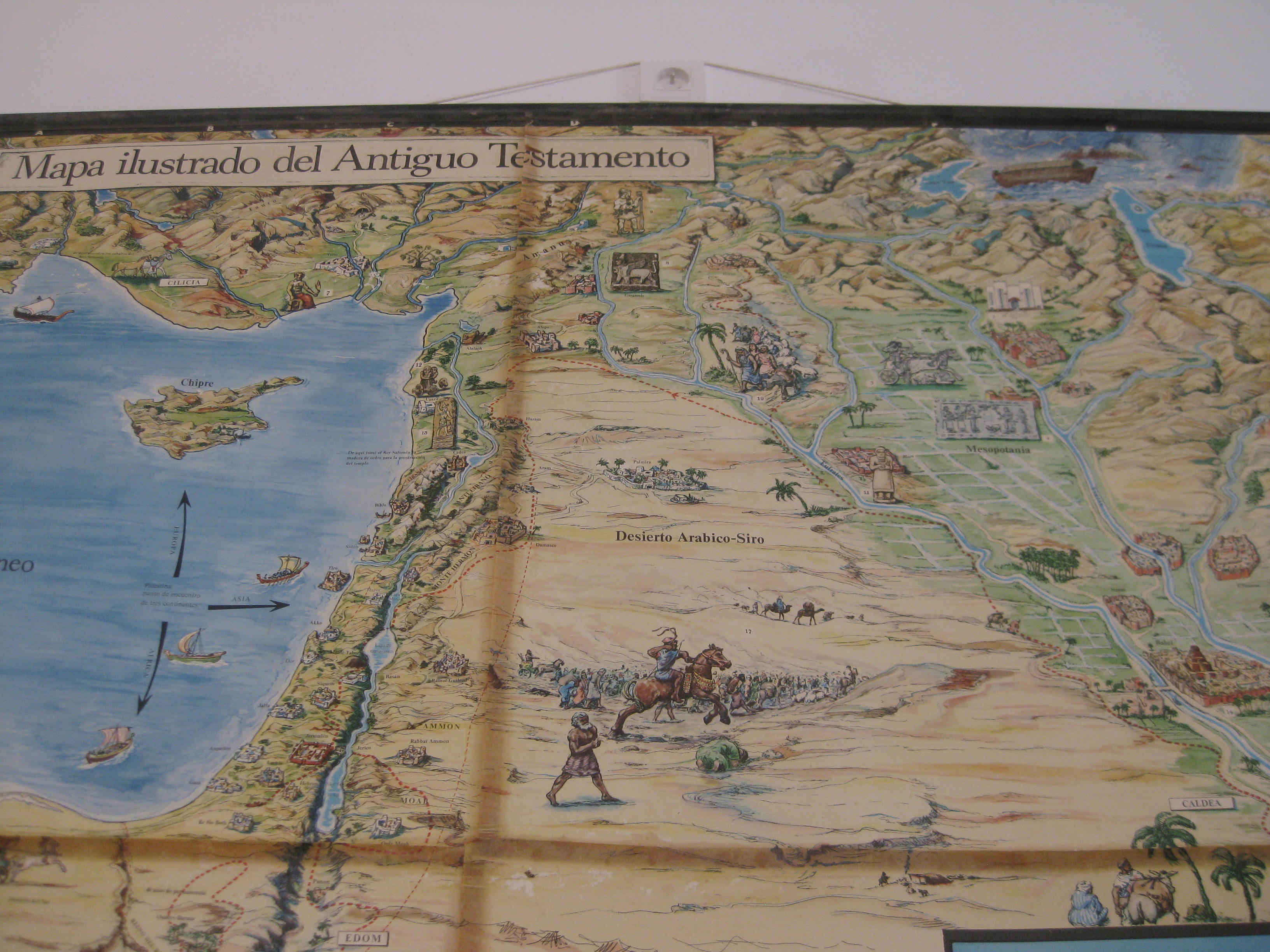Palestine map 1960s