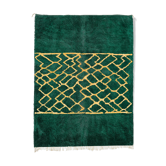 Modern Moroccan carpet green 240x180cm