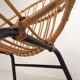 Set of 2 rattan, bamboo children's chairs Rohe Noordwolde 1950s