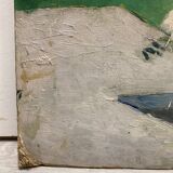 Oil on sign "The Three Graces"