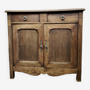 Solid oak Parisian sideboard