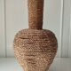 Vase tressé en jonc de mer