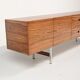 Large Rosewood Veneer Sideboard