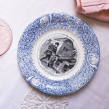 Luneville talking plate collection