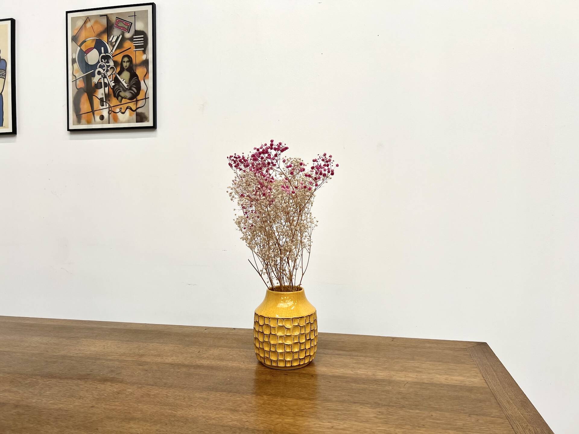 Ceramic vase from Vallauris, 1970s