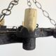 Renaissance style wrought iron chandelier