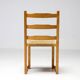 Stackable chairs Poul Volther Gemla Sweden in modern Scandinavian ash from the mid-20th century.