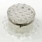 Art Deco bonbonniere, glass, HSG Ząbkowice, Poland, 1930s