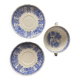 Villeroy & Boch Mettlach "Burgenland" bouillon cup and its two saucers.