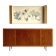 Sideboard and Matching Decorative Art Piece from the Cruise Liner "SS Rotterdam"