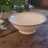 Sarreguemines iron earth salad bowl