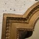 Louis XVI style mirror in wood and gilded stucco XIX century