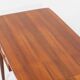 Teak drop-leaf desk