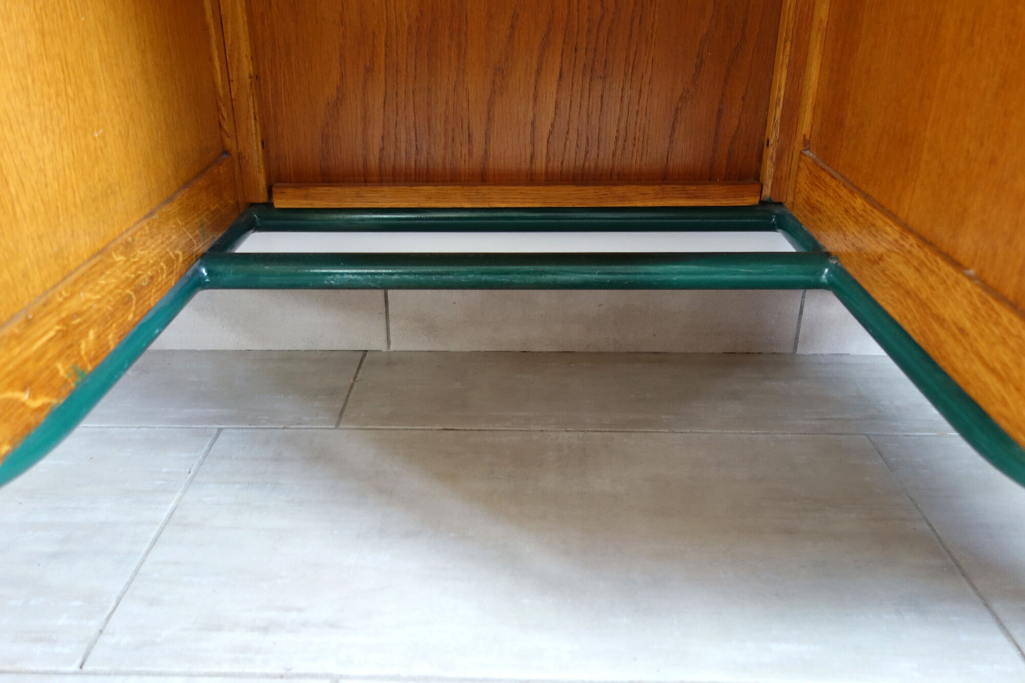 Vintage schoolmaster's desk