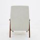 Restored beech armchair from the 1960s, Czechoslovakia