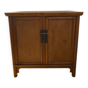 Meuble chinois paille