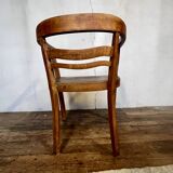 Vintage beech armchair