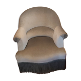 Fauteuil crapaud vintage
