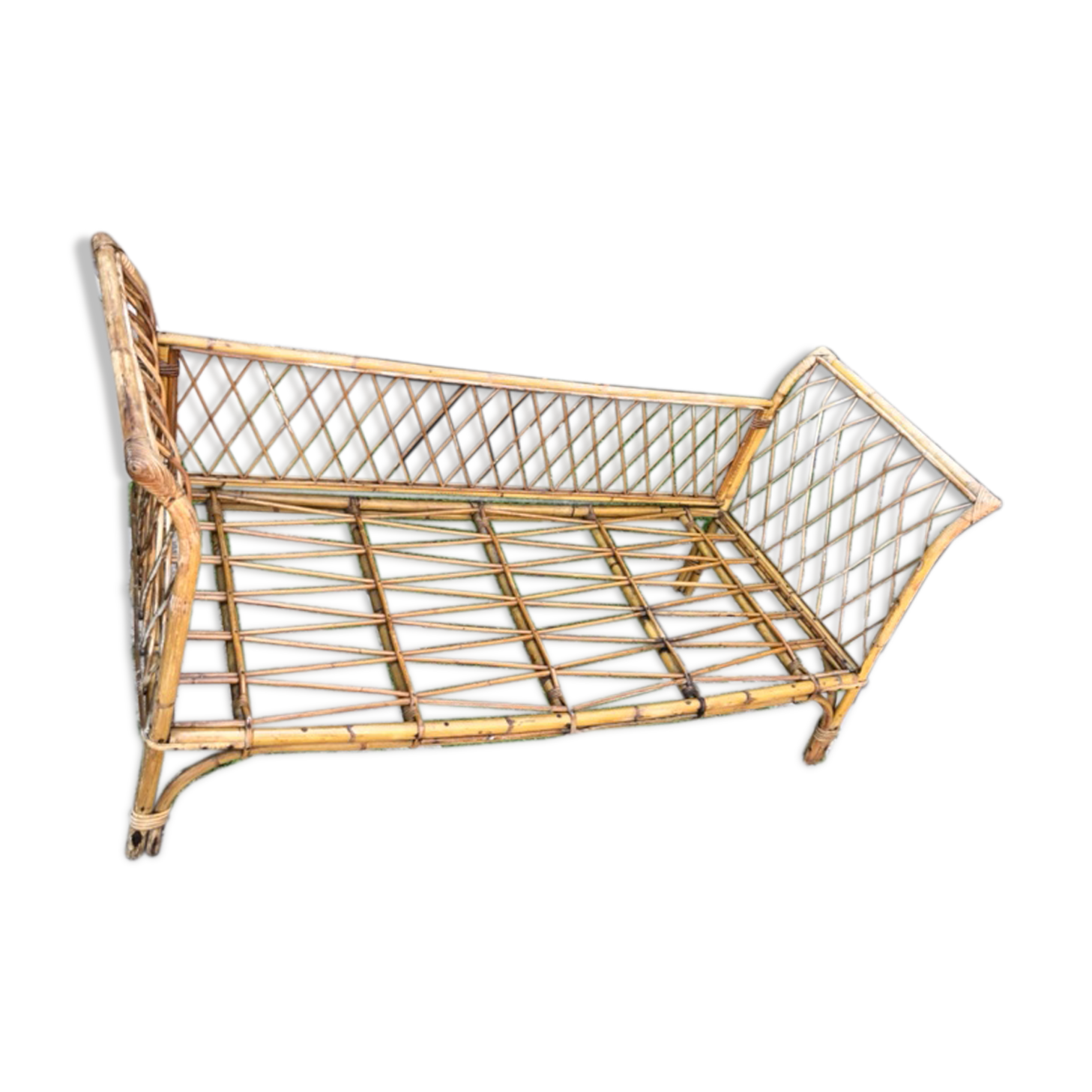 Rattan sofa