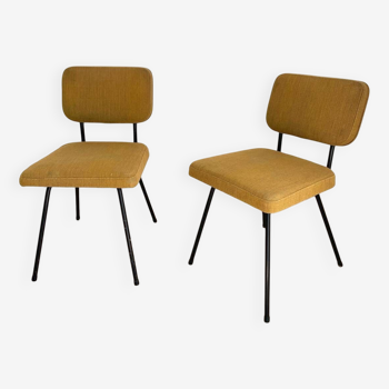Pair of C57 chairs by Paul Geoffroy for Airborne