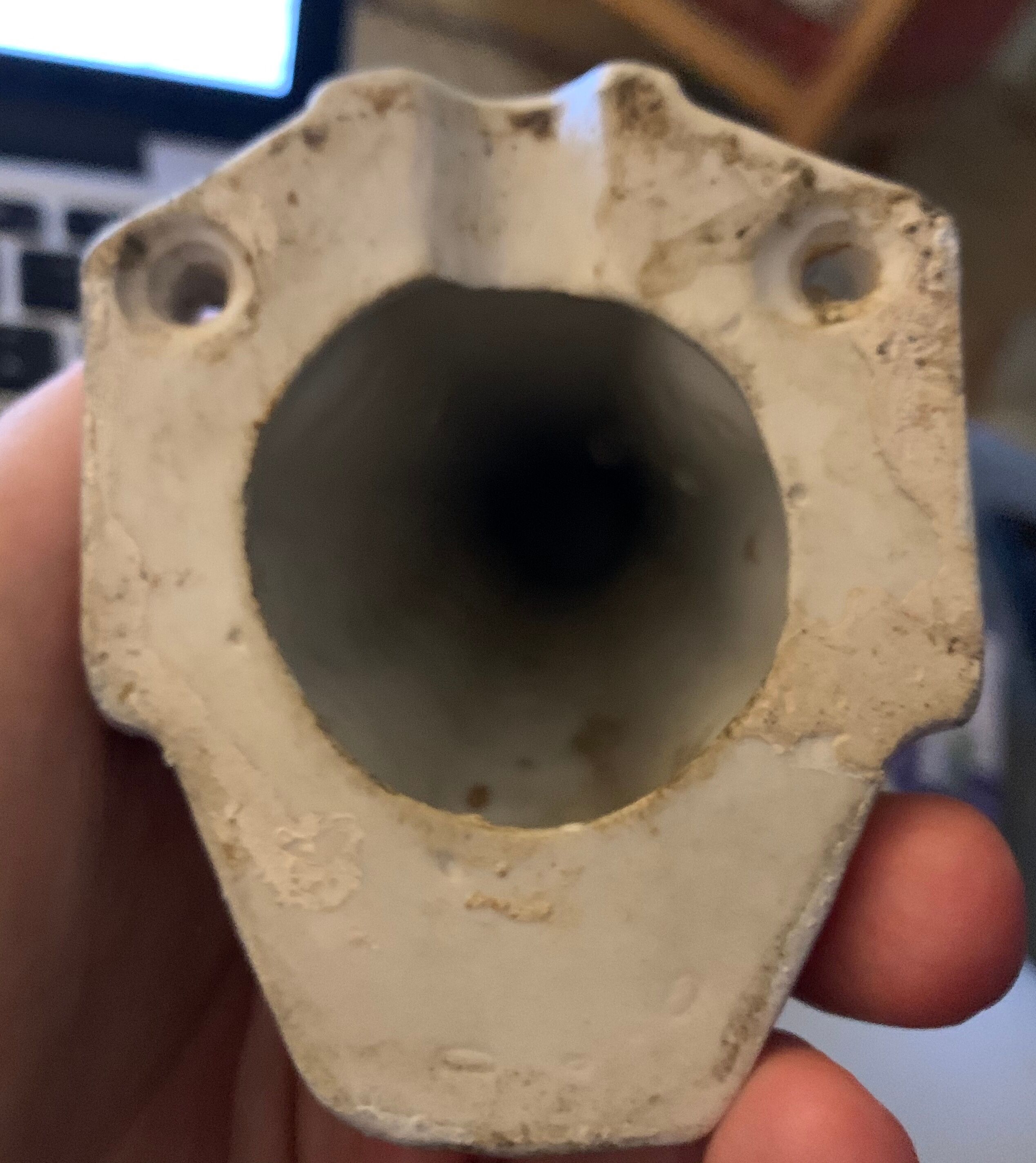 Art Deco porcelain wall lamp