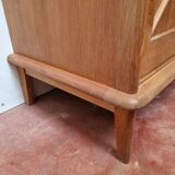 Cross-braced wardrobe