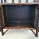 Rattan floor shelf and cannage from the 70s