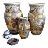 Lot of Chinese/Japanese vases