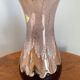 Brown German Fat Lava Style Vase with Drip Glaze, Töpferei Zimmermann
