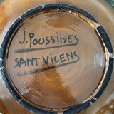 Large dish Jacques Poussine St Vicents 1950