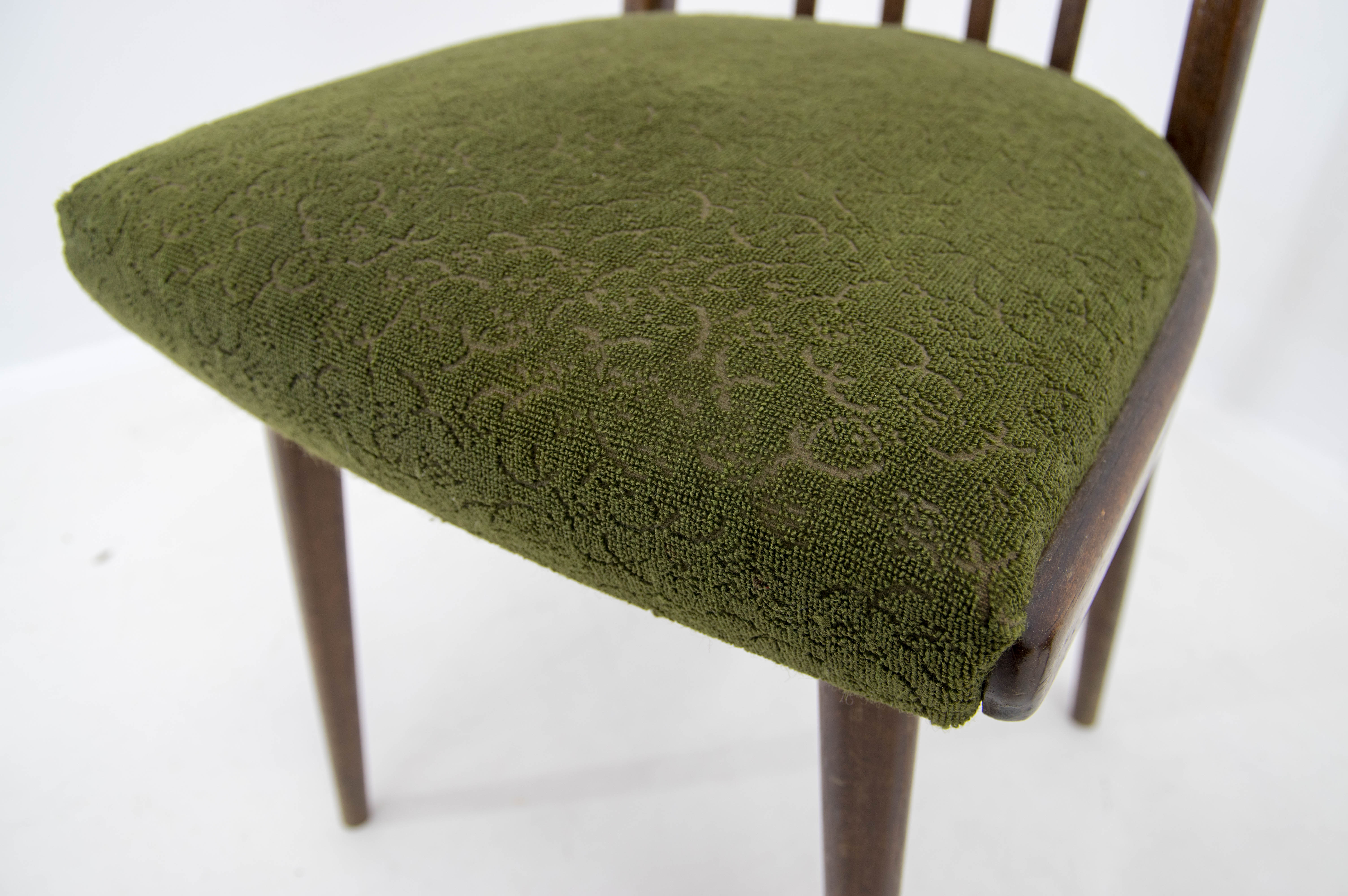Set of Chair and Stool, Czechoslovakia, 1960s