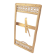 Victorian brass photo frame