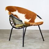Leather balloon chair 1950