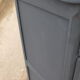 Commode semainier noir rénové