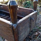 Berceau balançant fait main, 1800