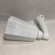 Old porcelain and glass wall lamp 50s