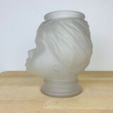 Nubian glass anthropomorphic vase