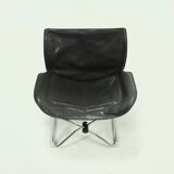 Leather Lounge Chair by Simon Desanta for COR Germany 1980s