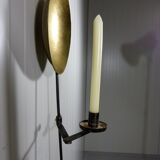 Set of 2 Wall Candlesticks by E.W. Asplind Sweden, 1930's