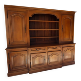 Numbered solid wood sideboard