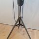 Anthracite grey fan on foot tripods 70/80