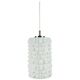 Suspension en opale blanche par Peill et Putzler, 1970s, Allemagne