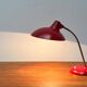 Lampe de table articulée en métal rouge 6786 par Christian Dell pour Kaiser Idell, années 1960