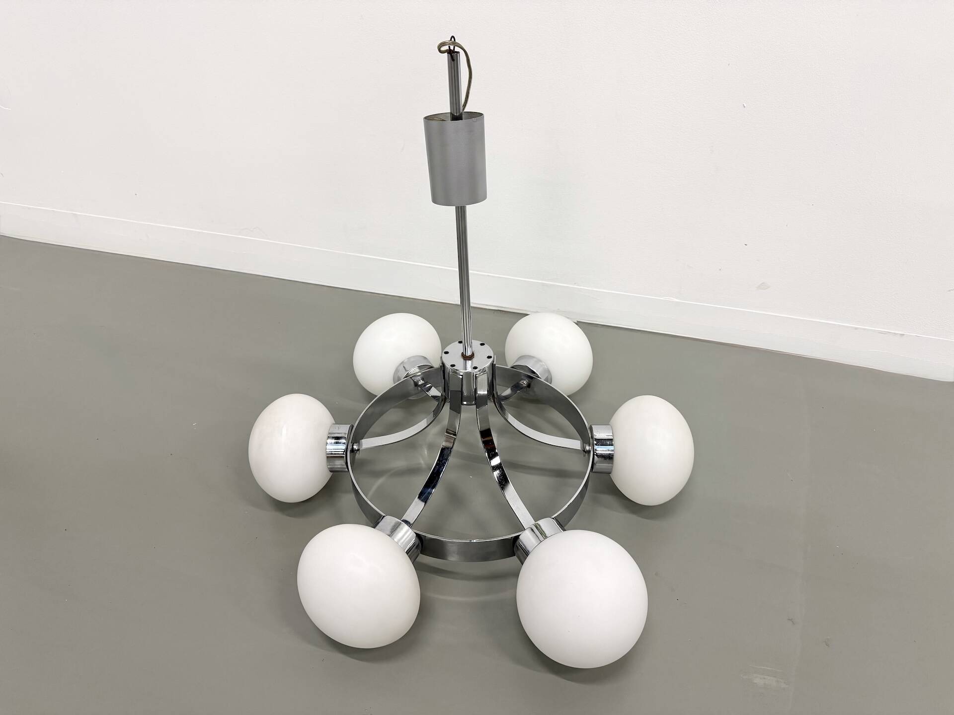 Gaetano Scolari pendant light with 6 lights