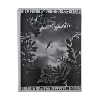 Perfume advertising "Caron" 1933